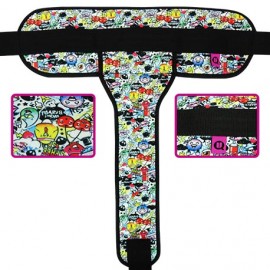 PADDED PERINEAL RESTRAINT BELT GRAFITI | Ubiotex® 2