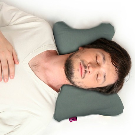 ALMOHADA VIAJE MARIPOSA MARINO | Ubiotex®