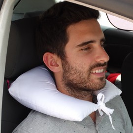 CUSCINO VIAGGIO A FERRO DI CAVALLO SFODERABILE | Ubiotex® 2