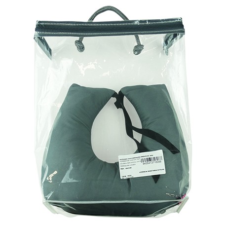 ALMOHADA VIAJE HERRADURA DESENFUND. BLANCO | Ubiotex®