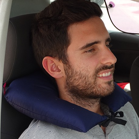 OREILLER DE VOYAGE FER À CHEVAL DÉHOUSSABLE | Ubiotex®