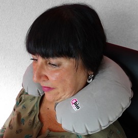 COLLARIN ANATOMICO INFLABLE GRIS | Ubiotex® 2