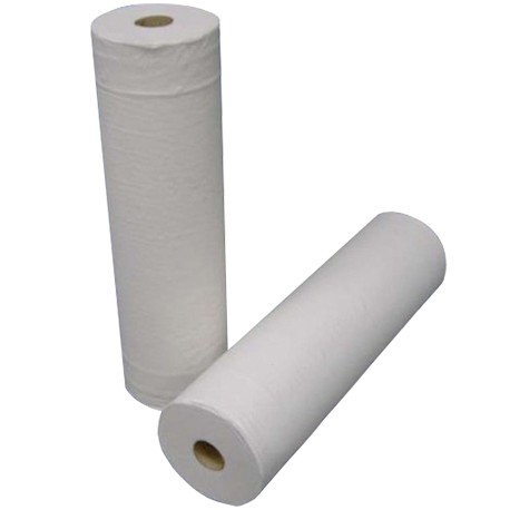 PAPER ROLL ADJUSTABLE STRETCHER SHEET - WHITE  1C 60X70 | Ubiotex®