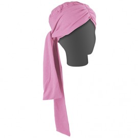 TURBANTE DAHLIA DRAPEADO FUXIA | Ubiotex®