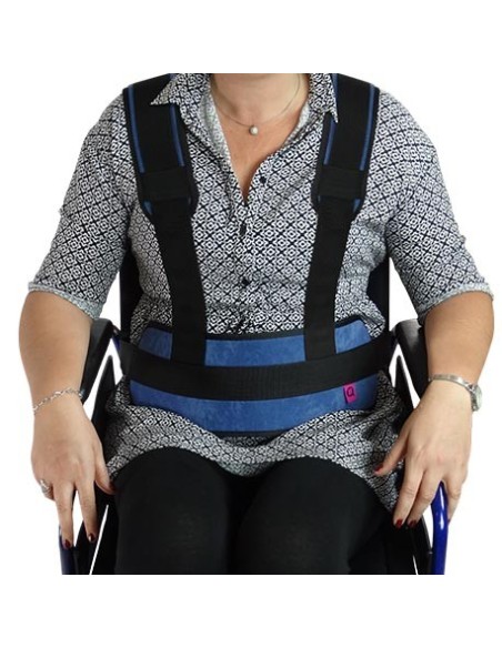 PADDED ABDOMINAL WHEELCHAIR BELT WITH SHOULDER STRAPS PADDED ABDOMINAL WHEELCHAIR BELT WITH SHOULDER STRAPS