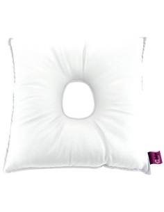 SANILUXE SQUARE CUSHION W/HOLE GRAPHITE | Ubiotex®