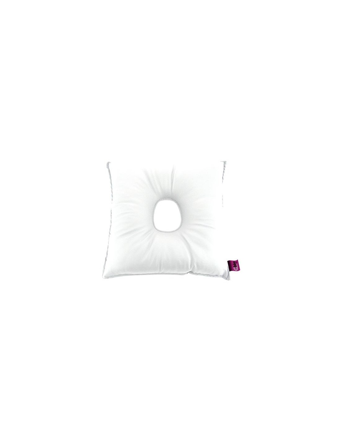 SANILUXE SQUARE CUSHION W/HOLE GRAPHITE | Ubiotex®