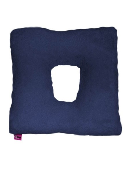SANITIZED SQUARE CUSHION WITH HOLE - COLOUR | Ubiotex®