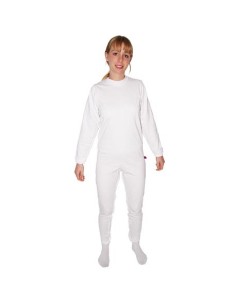 PYJAMA POUR L’INCONTINENCE SANITIZED T/LONG BLANC | Ubiotex® 2