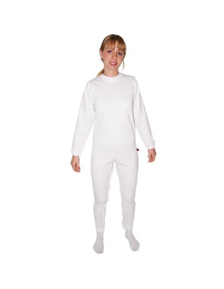 PIJAMA ANTIPAÑAL SANITIZED T/LARGO BLANCO | Ubiotex®