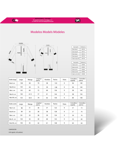 PYJAMA POUR L’INCONTINENCE ECO T/LONG BLANC | Ubiotex®