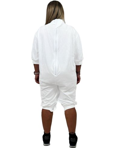 PYJAMA POUR L’INCONTINENCE ECO T/COURT BLANC | Ubiotex®