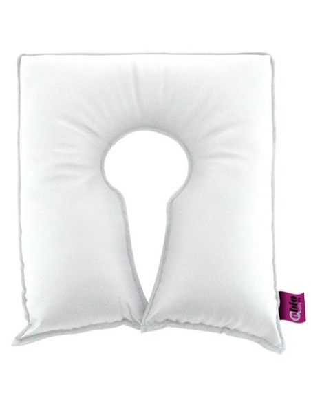 SANILUXE SQUARE HORSESHOE CUSHION GRAPHITE  | Ubiotex®