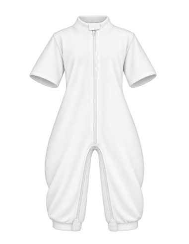 PYJAMA POUR L’INCONTINENCE SANITIZED T/LONG BLANC | Ubiotex®