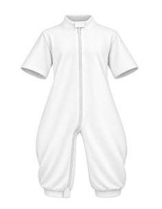PIJAMA ANTIPAÑAL SANITIZED T/LARGO BLANCO S | Ubiotex®