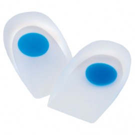 CENTRAL DOUBLE DENSITY SILICONE HEEL CUPS