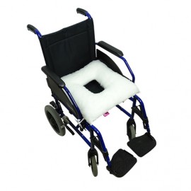COJIN SANITIZED CUADRADO CON AGUJERO BLANCO | Ubiotex® 2