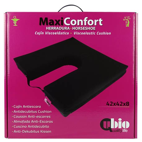 MAXICONFORT, SITZKISSEN MIT STEISSBEIN AUSSCHNITT, FARBE SCHWARZ | ...
