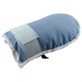 MANOPLA SANILUXE ACOLCHADA CELESTE T/S ( UNIDAD ) | Ubiotex®
