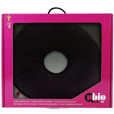 COUSSIN SANILUXE ROND AVEC TROU GRAPHITE | Ubiotex®