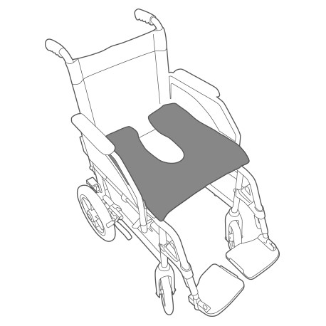 Cuscino antidecubito, Forma a ferro di cavallo