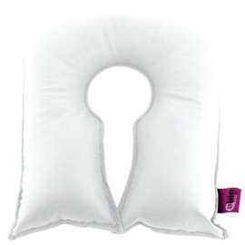 COUSSIN SANILUXE FER À CHEVAL ROND BLANC