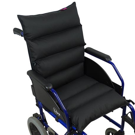RESPALDO + ASIENTO ANTIESCARA DE NUCLEOS DE FIBRA | Ubiotex®