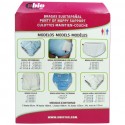 WATERPROOF PANTY DIAPER VELCRO | Ubiotex®
