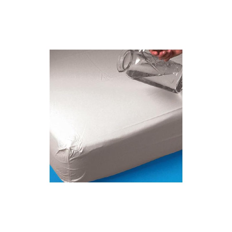 Blissford - Protector de colchón de plástico con cremallera, tamaño  individual, funda de colchón de vinilo impermeable, resistente y silencioso